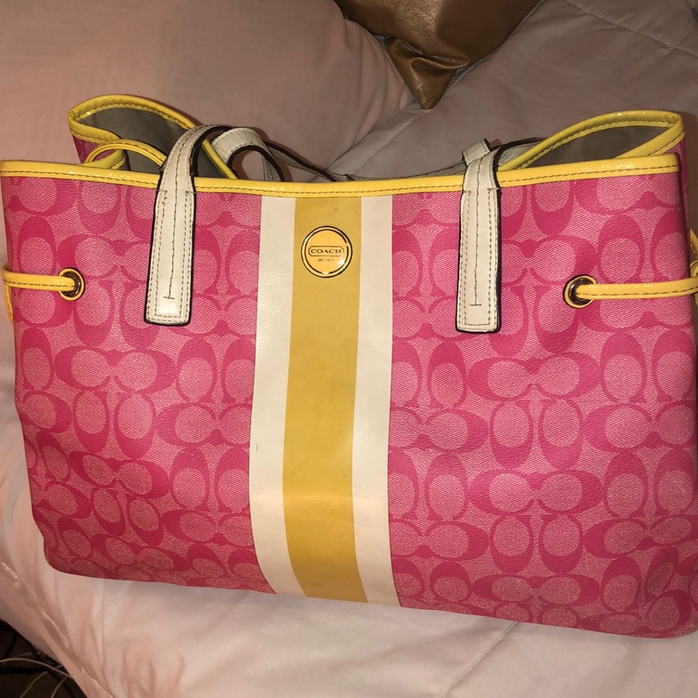 COACH tote/diaper bag